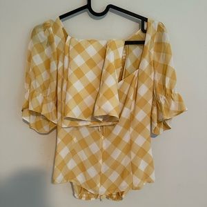 Reformation Top and Skirt Set - Size 4